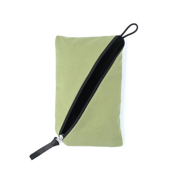 Diagonal Yellow Pouch