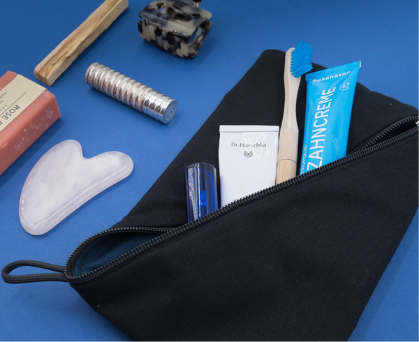 Diagonal Yellow Pouch