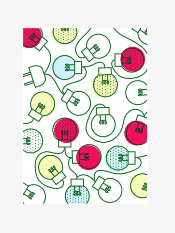 Chunky Light Holiday Card